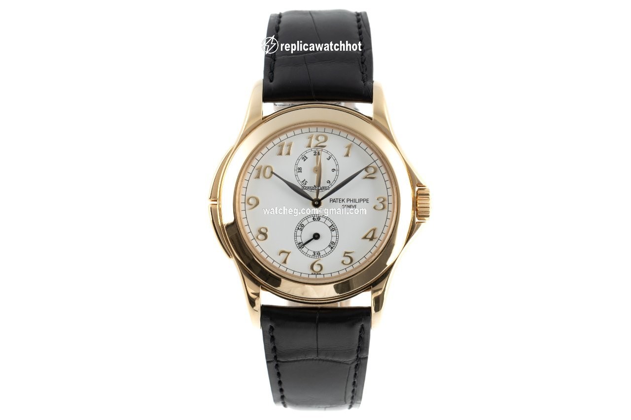Patek Philippe Travel Time Mens watch Unisex Manual winding Yellow gold 5134 2