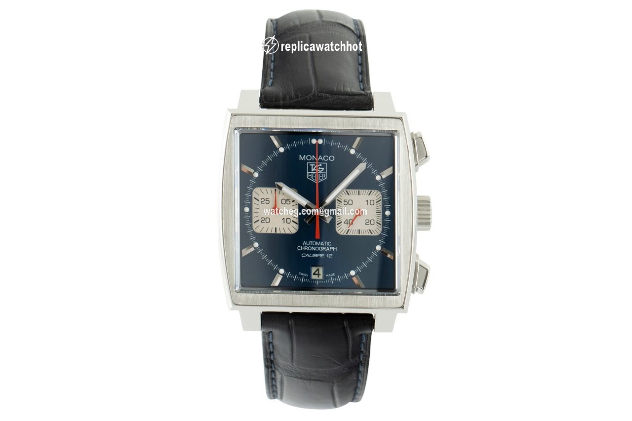 TAG Heuer Monaco Calibre 12 Mens watch Unisex Automatic Steel CAW2111 2