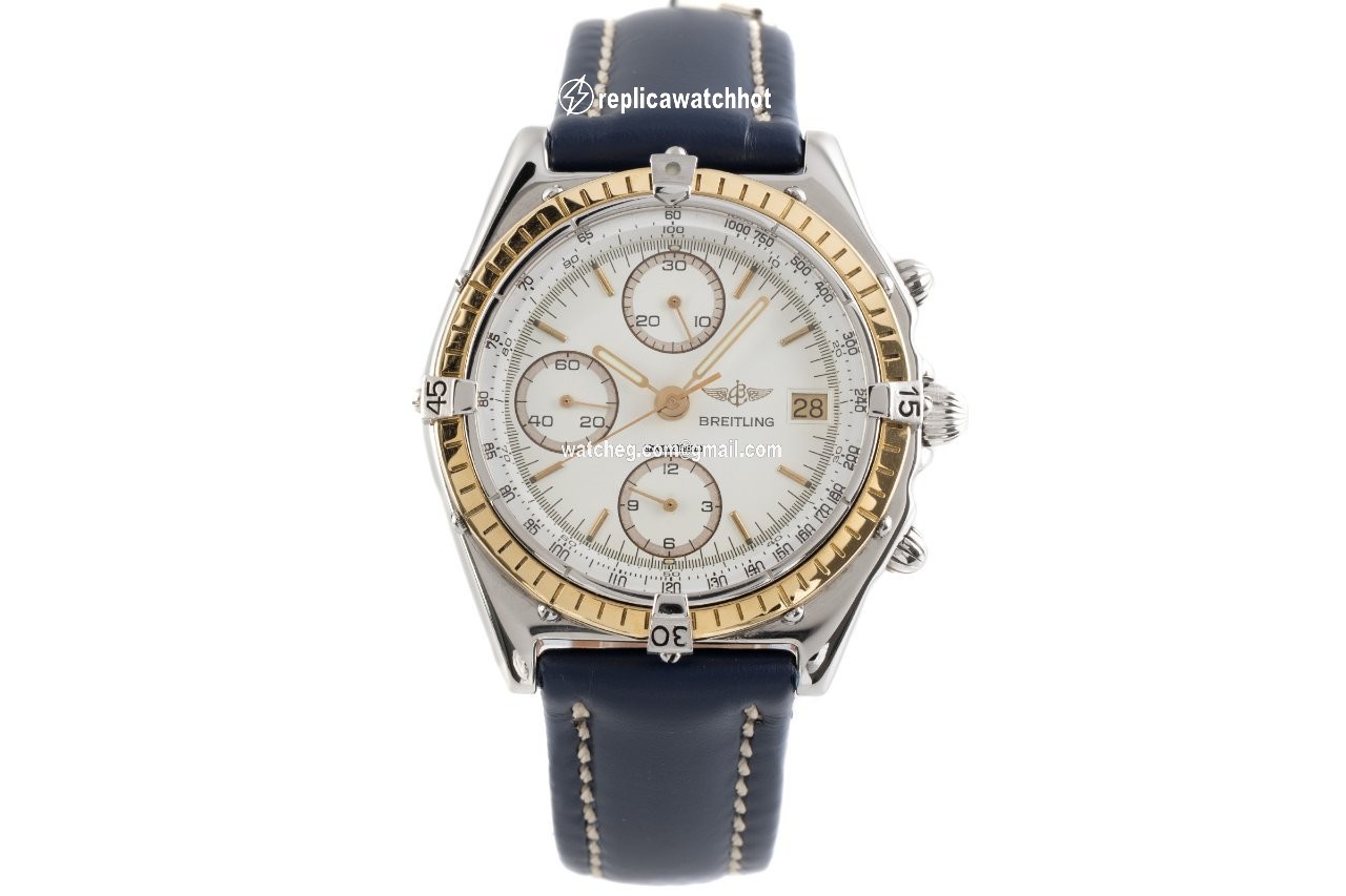 Breitling Chronomat Mens watch Unisex Automatic Gold Steel 81950 2