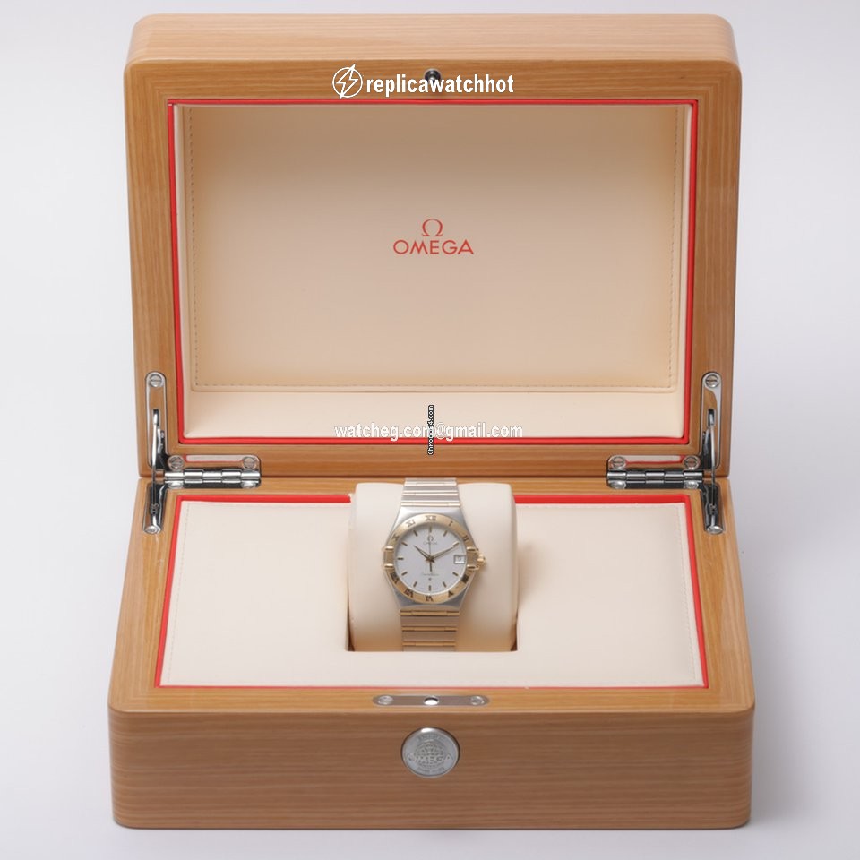 Omega Constellation Mens watch Unisex Quartz Gold Steel 1212.30.00 2