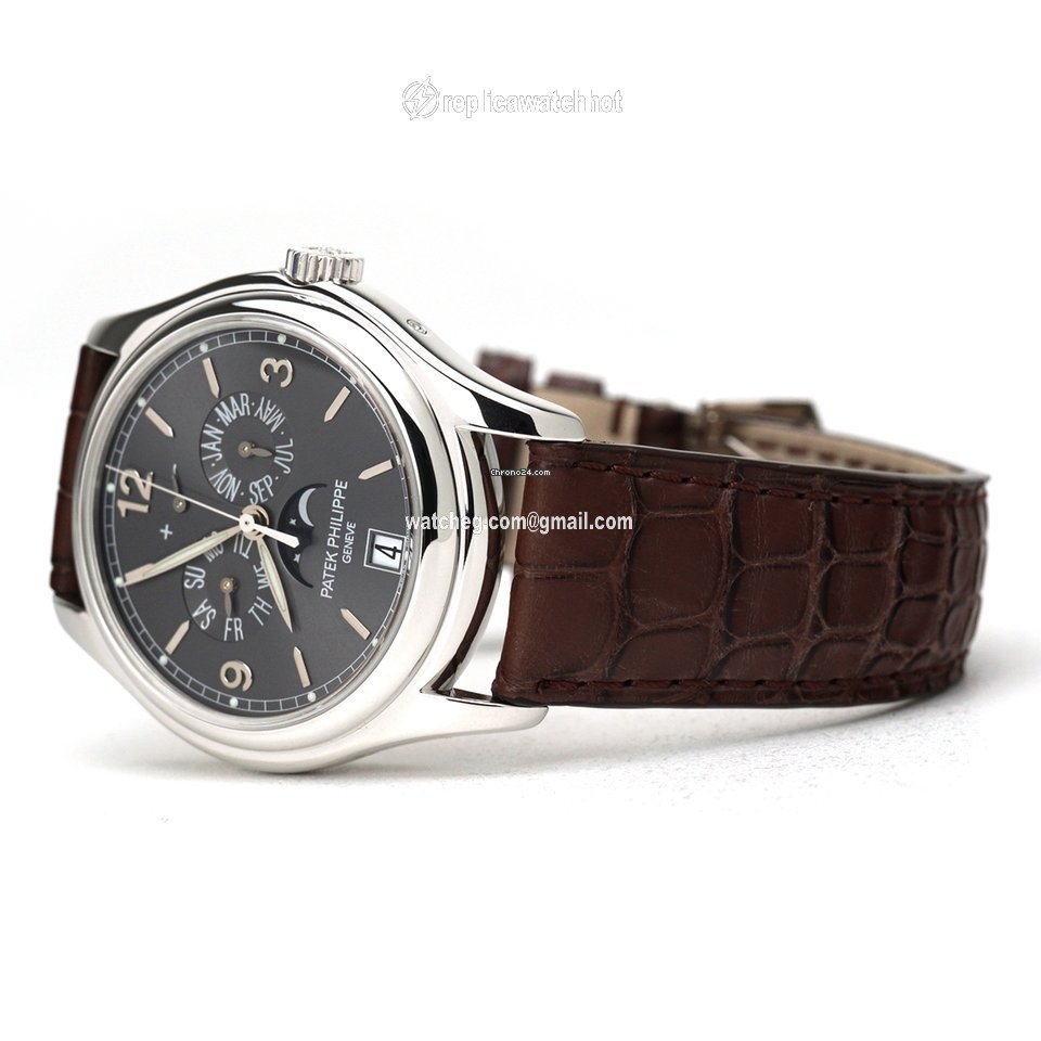 Patek Philippe Annual Calendar Mens watch Unisex Automatic White gold 5146G-010 2