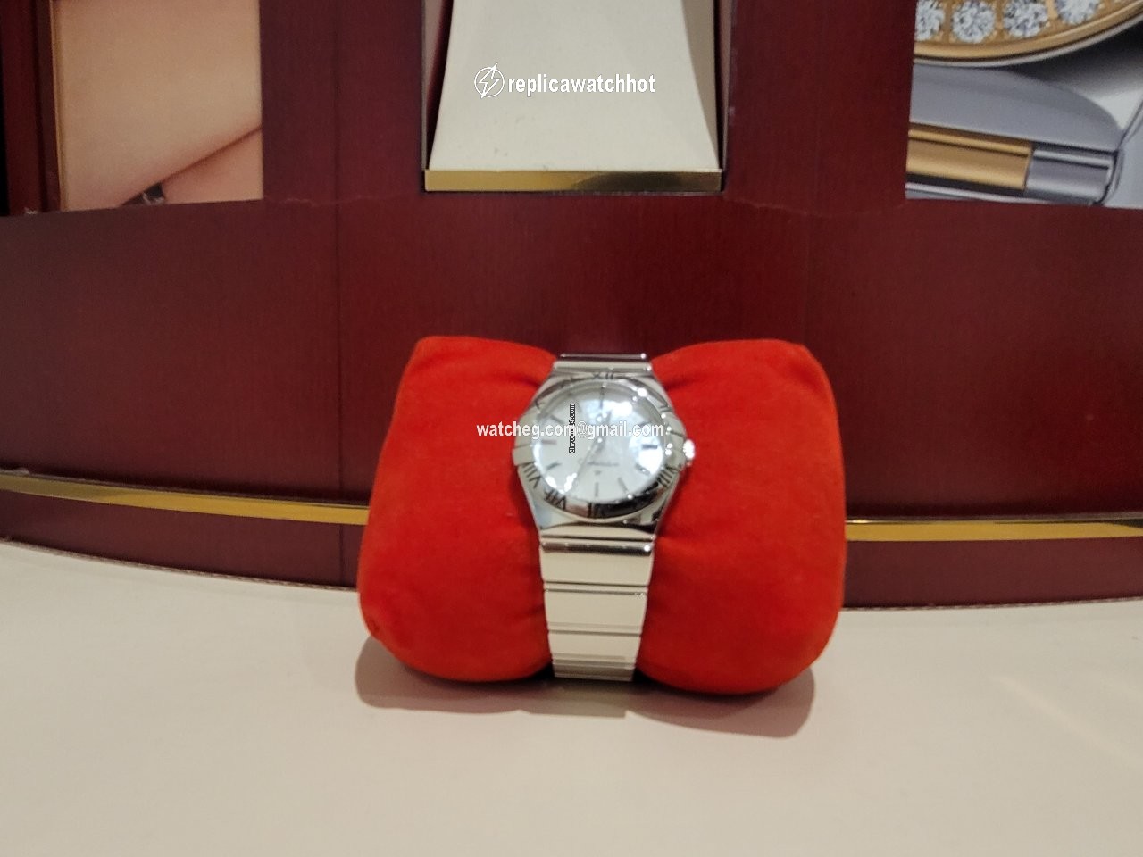 Omega Constellation Quartz Womens watch Quartz Steel 123.10.27.60.05.002 2