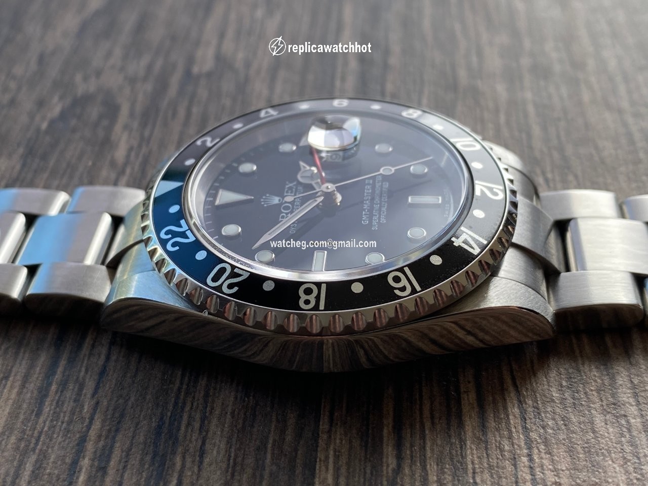 Rolex GMT-Master II Mens watch Unisex Steel Automatic 16710LN 2