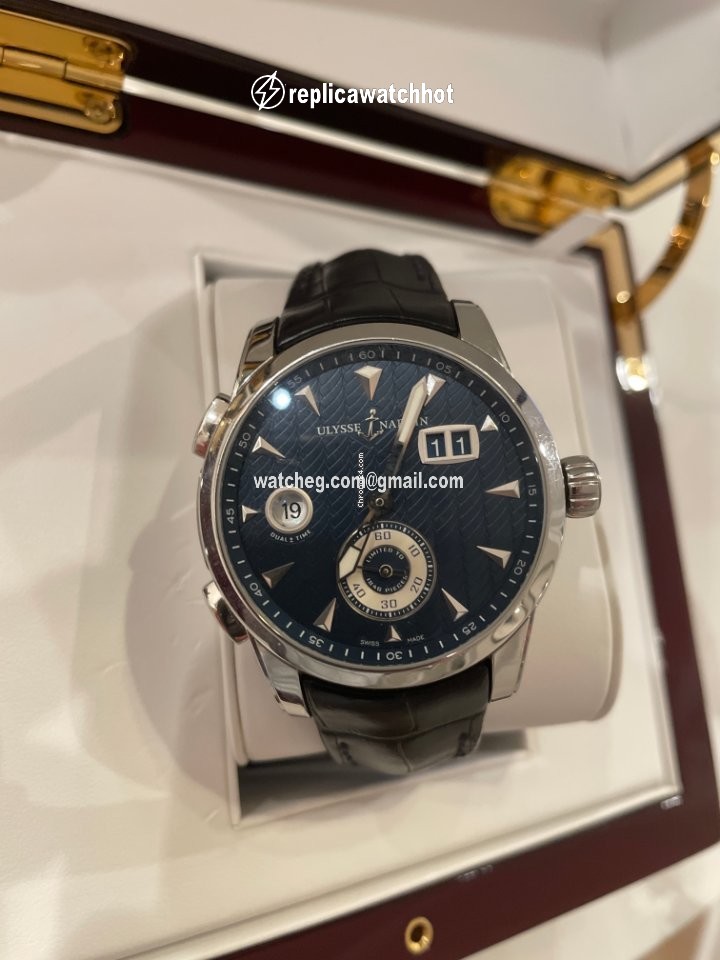 Ulysse Nardin Dual Time Mens watch Unisex Automatic Steel 3343-126LE 93 2