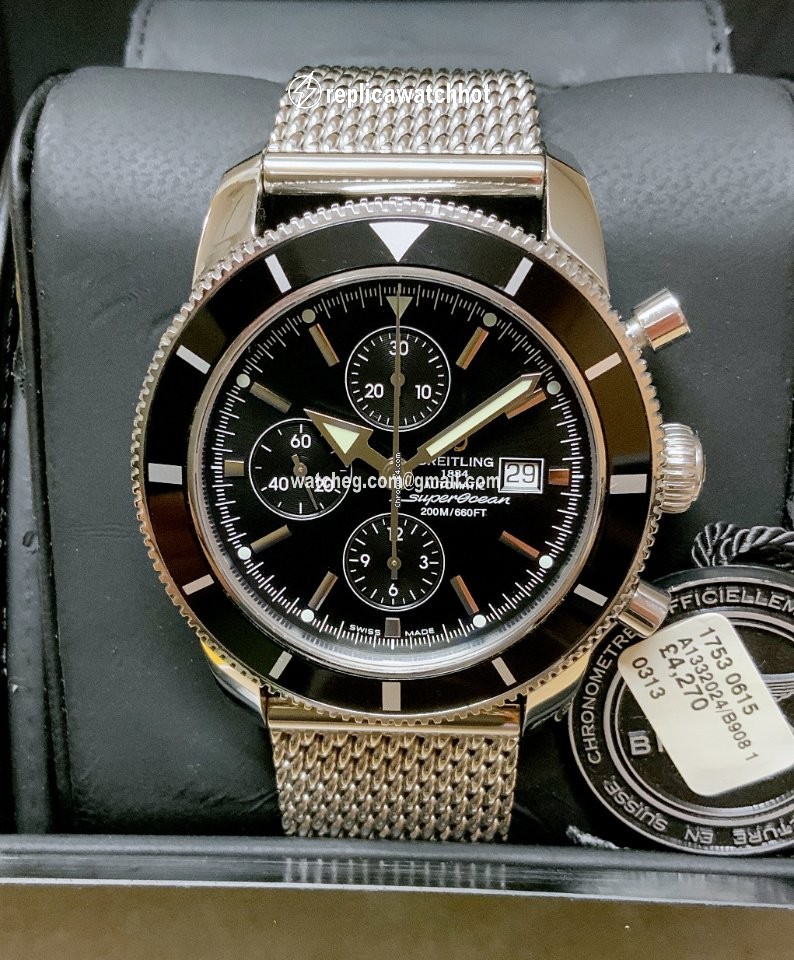 Breitling Superocean Heritage Chronograph Mens watch Unisex Automatic Steel A1332024 B908 2