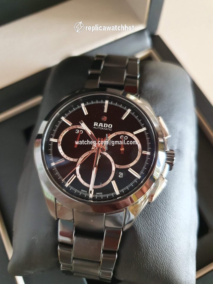 Rado HyperChrome Chronograph Mens watch Unisex Automatic Ceramic R32275152 or 01.650.0275.3.015 2