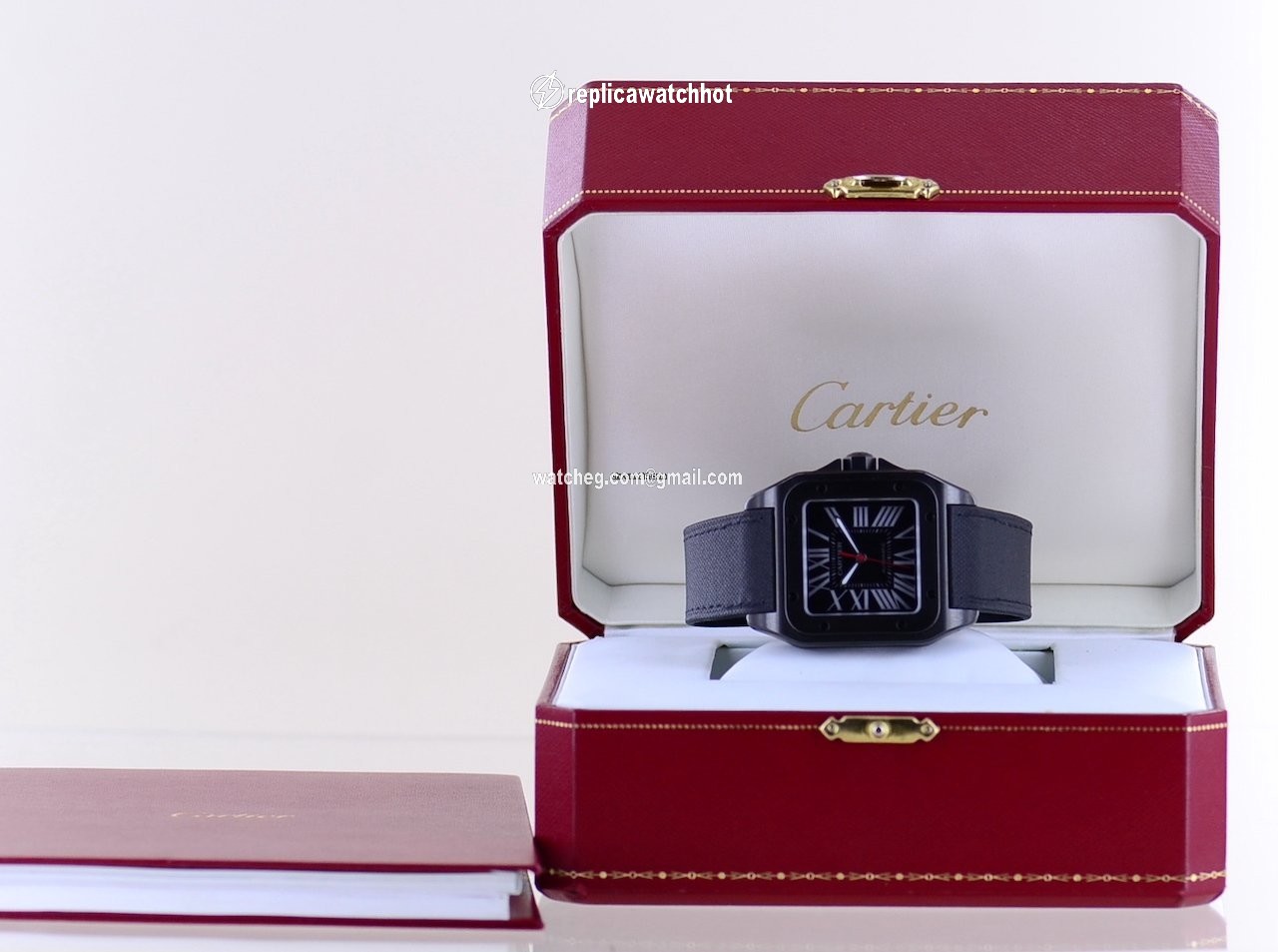 Cartier Santos 100 Mens watch Unisex Automatic Steel 3774  WSSA0006 2
