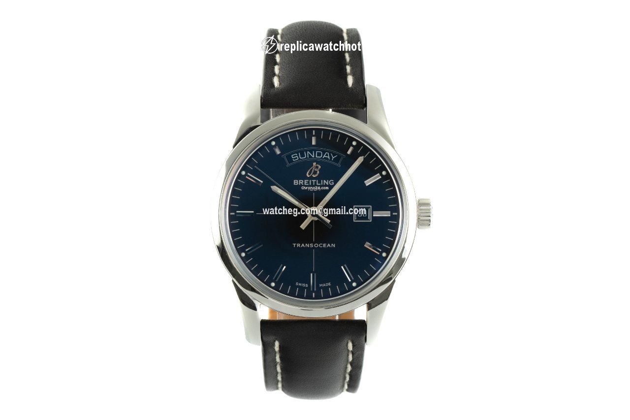 Breitling Transocean Day & Date Mens watch Unisex Automatic Steel A4531012 BB69 2