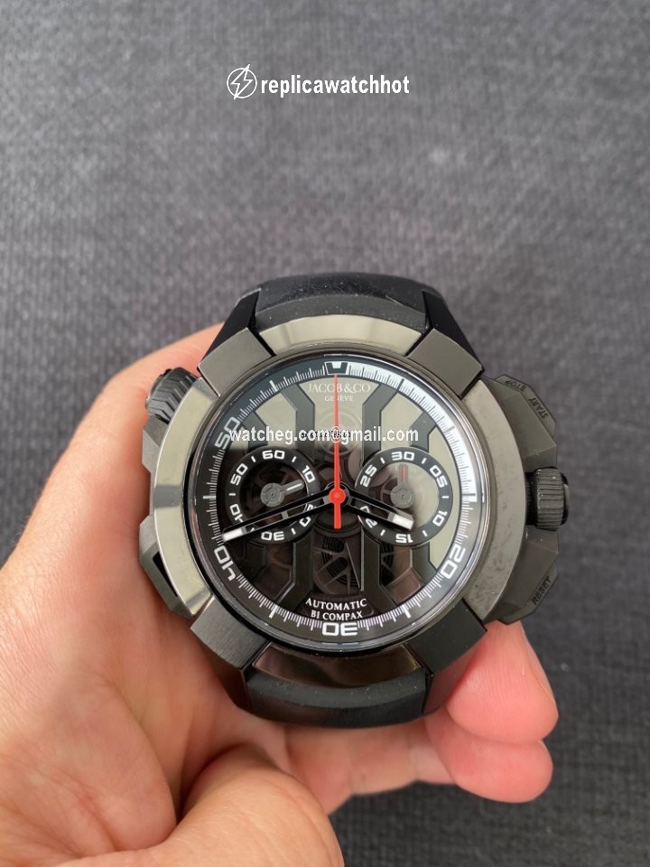 Jacob & Co. Mens watch Unisex Automatic Titanium EC311.21.SA.BB.A 2