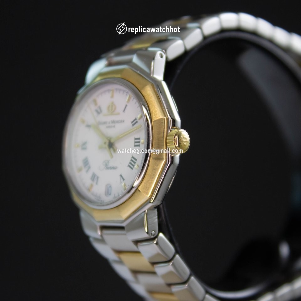 Baume & Mercier Riviera Mens watch Unisex Automatic Gold Steel 5231.3 2