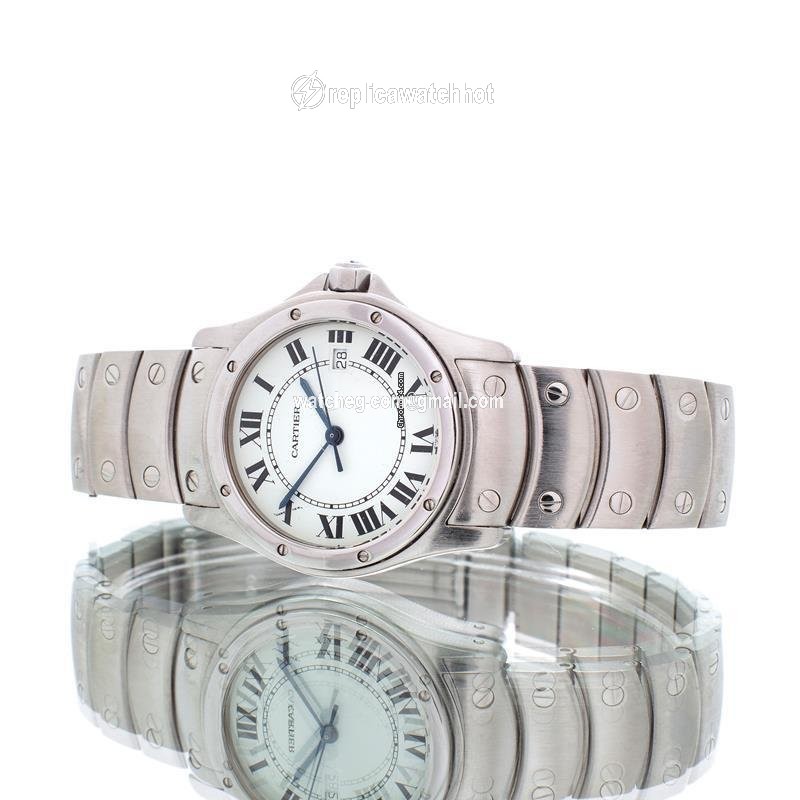 Cartier Santos Quartz Steel 1561 1 2