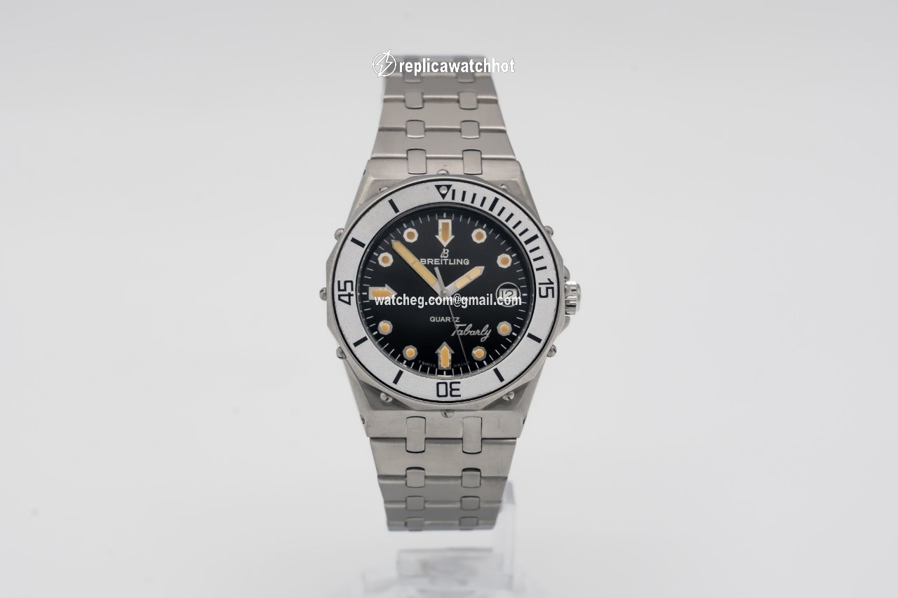 Breitling Mens watch Unisex Quartz Steel 80770N 2