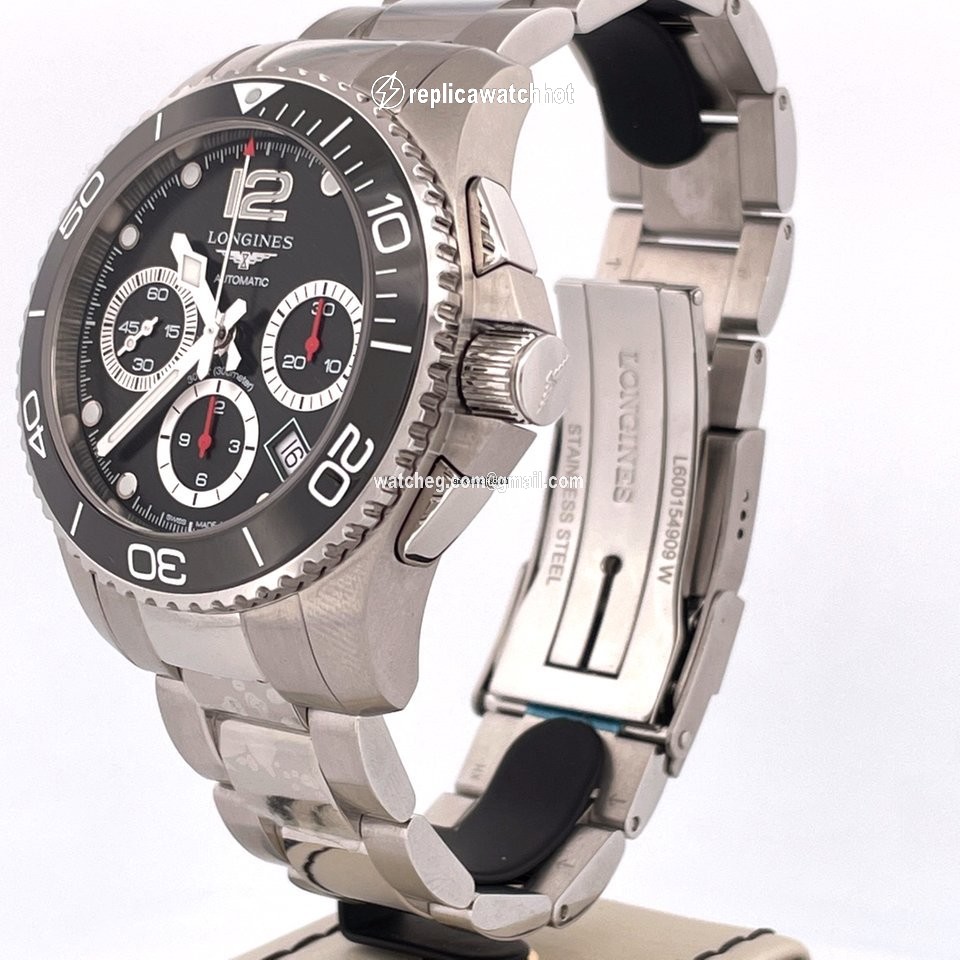 Longines HydroConquest Mens watch Unisex Automatic Steel L3.744.4.56.6 2