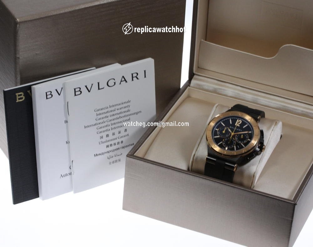 Bulgari Diagono Mens watch Unisex Automatic Rose gold DG42BSPGCH 2