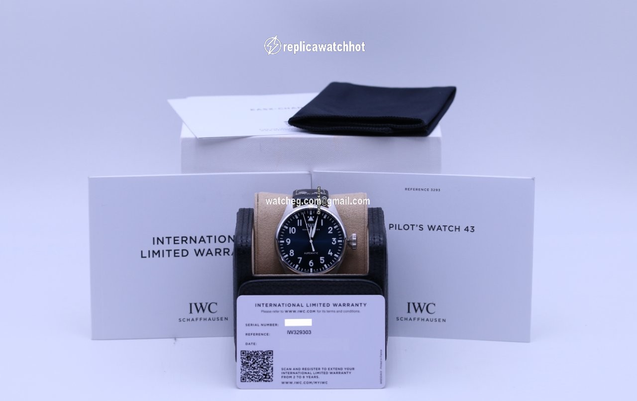 IWC Big Pilot Mens watch Unisex Automatic Steel IW329303 2