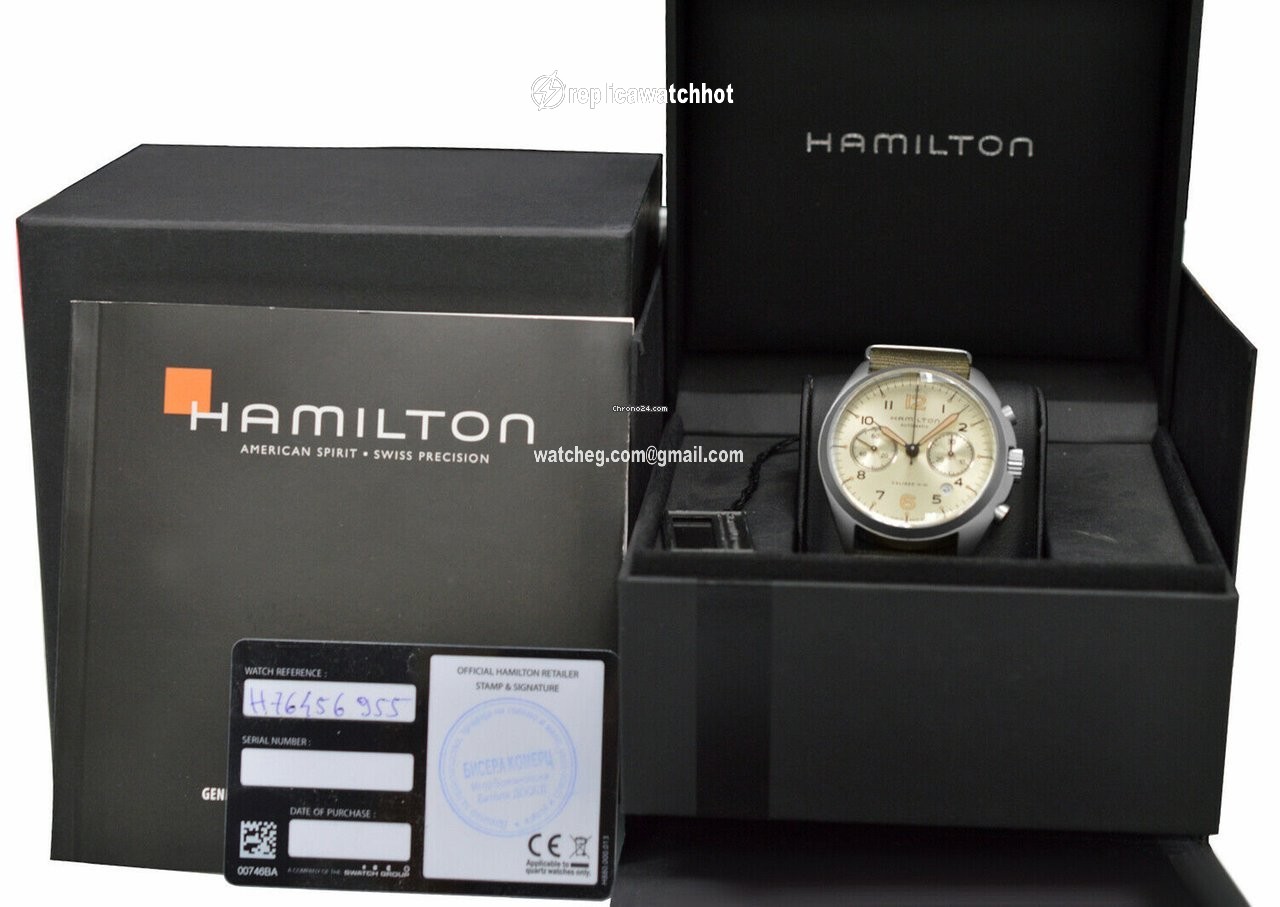 Hamilton Khaki Pilot Pioneer Mens watch Unisex Automatic Steel H76456955 2