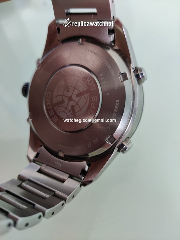 Seiko Astron GPS Solar Chronograph Mens watch Unisex Automatic Steel SSE011J1 2