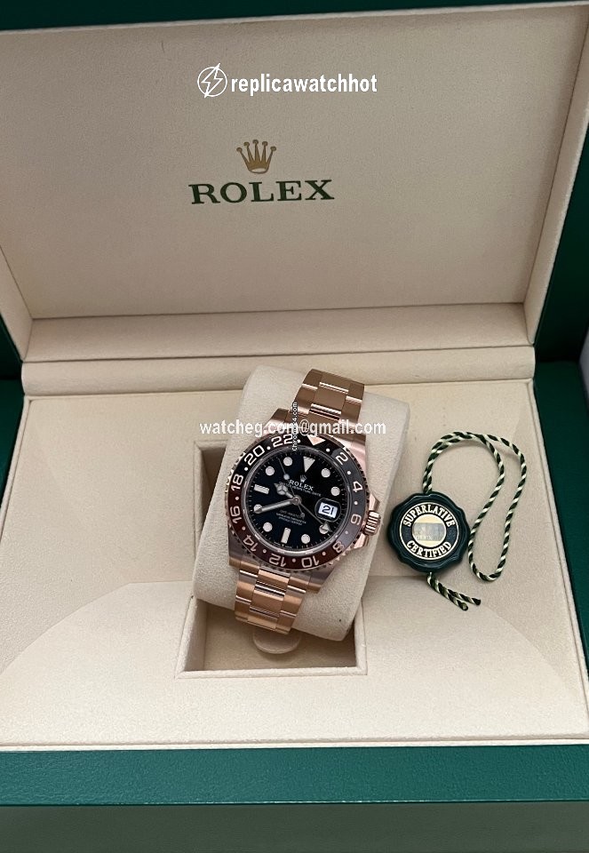 Rolex GMT-Master II Mens watch Unisex Rose gold Automatic 126715CHNR-0001 2