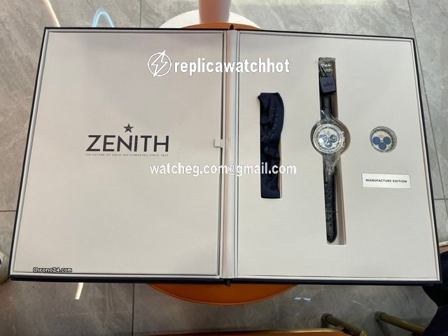 Zenith El Primero Chronomaster Mens watch Unisex Automatic Steel 03.Z386.400 60.C843 2
