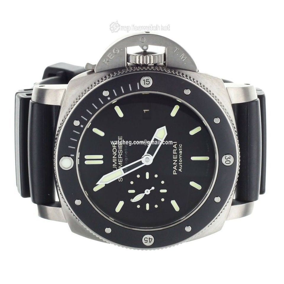 Panerai Luminor Submersible 1950 3 Days Automatic Mens watch Unisex Automatic Titanium PAM389 2