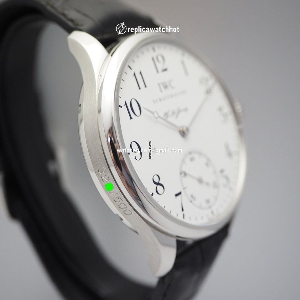 IWC Portuguese Hand-Wound Manual winding Platinum IW5442-02 2