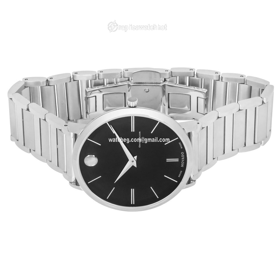 Movado Mens watch Unisex Quartz Steel 607167 2