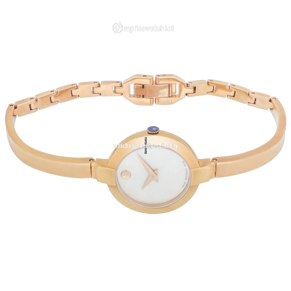 Movado Bela Womens watch Quartz Gold Steel 607082 2