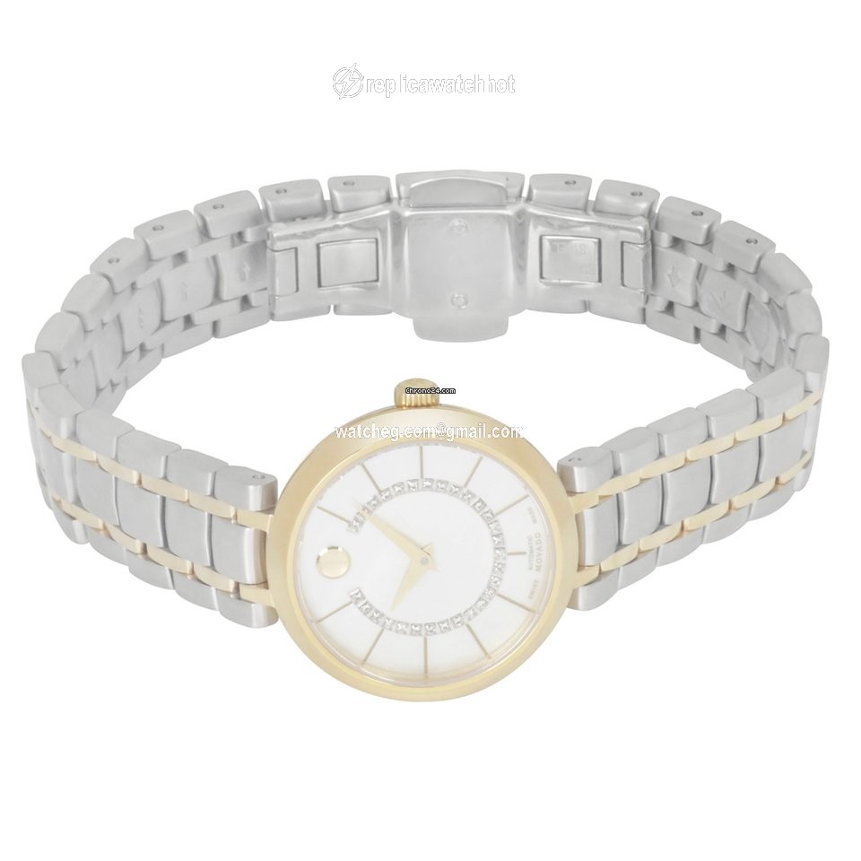Movado 1881 Automatic Womens watch Automatic Gold Steel 606921 2