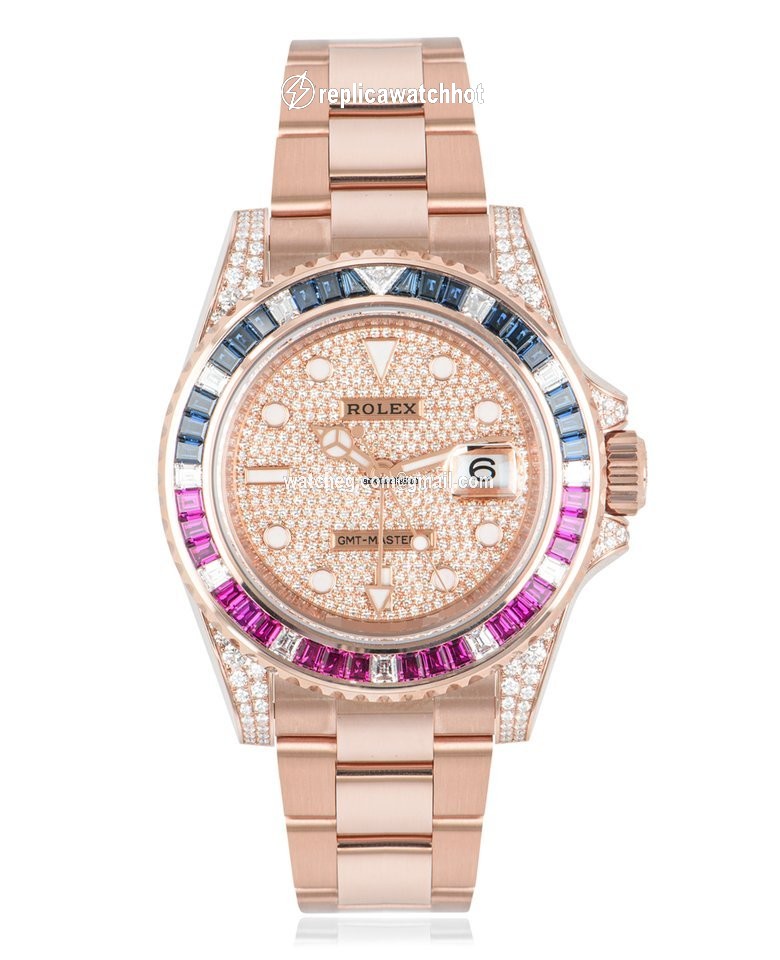 Rolex GMT-Master II Mens watch Unisex Rose gold Automatic 126755SARU 2