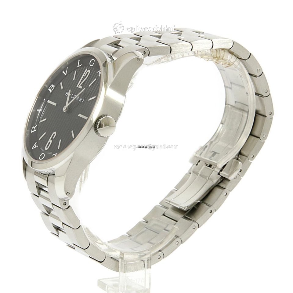 Bulgari Solotempo Mens watch Unisex Quartz ST42S ST42BSS 2