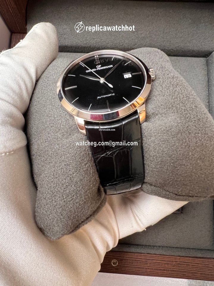 Girard Perregaux 1966 Mens watch Unisex Automatic White gold 49525-53-631-BK6A 2
