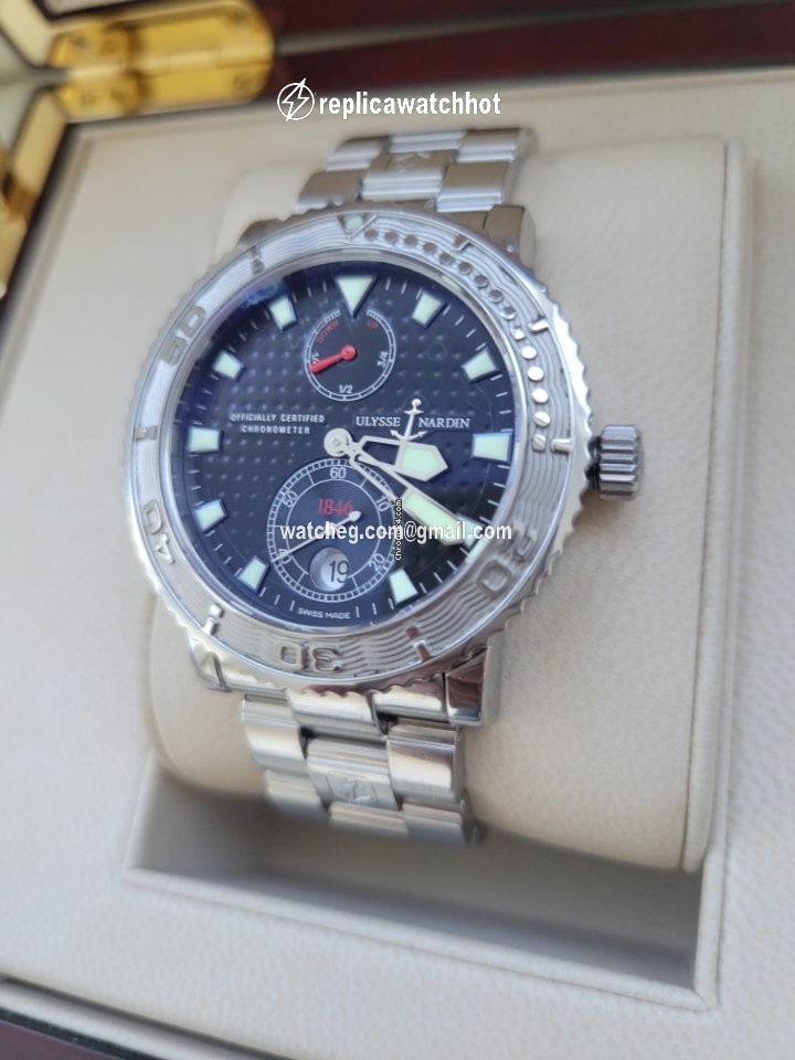 Ulysse Nardin Maxi Marine Diver Mens watch Unisex Automatic Steel 263-55 2