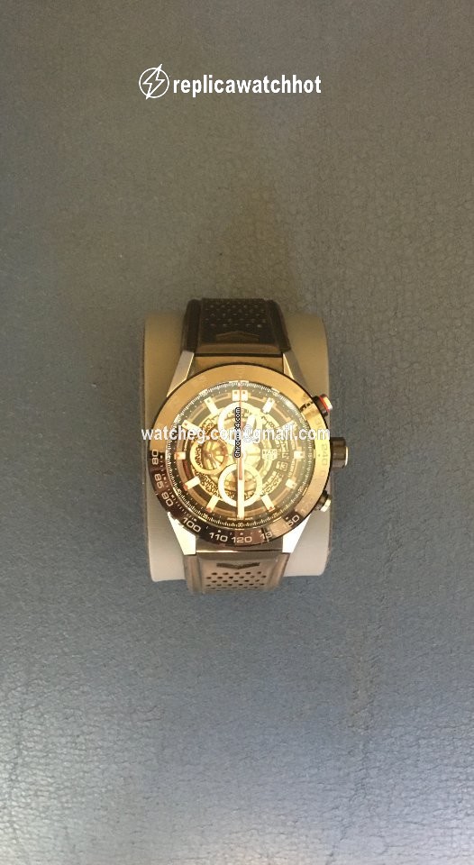 TAG Heuer Carrera Calibre HEUER 01 Mens watch Unisex Automatic CAR2A1Z-0RTX3670 2