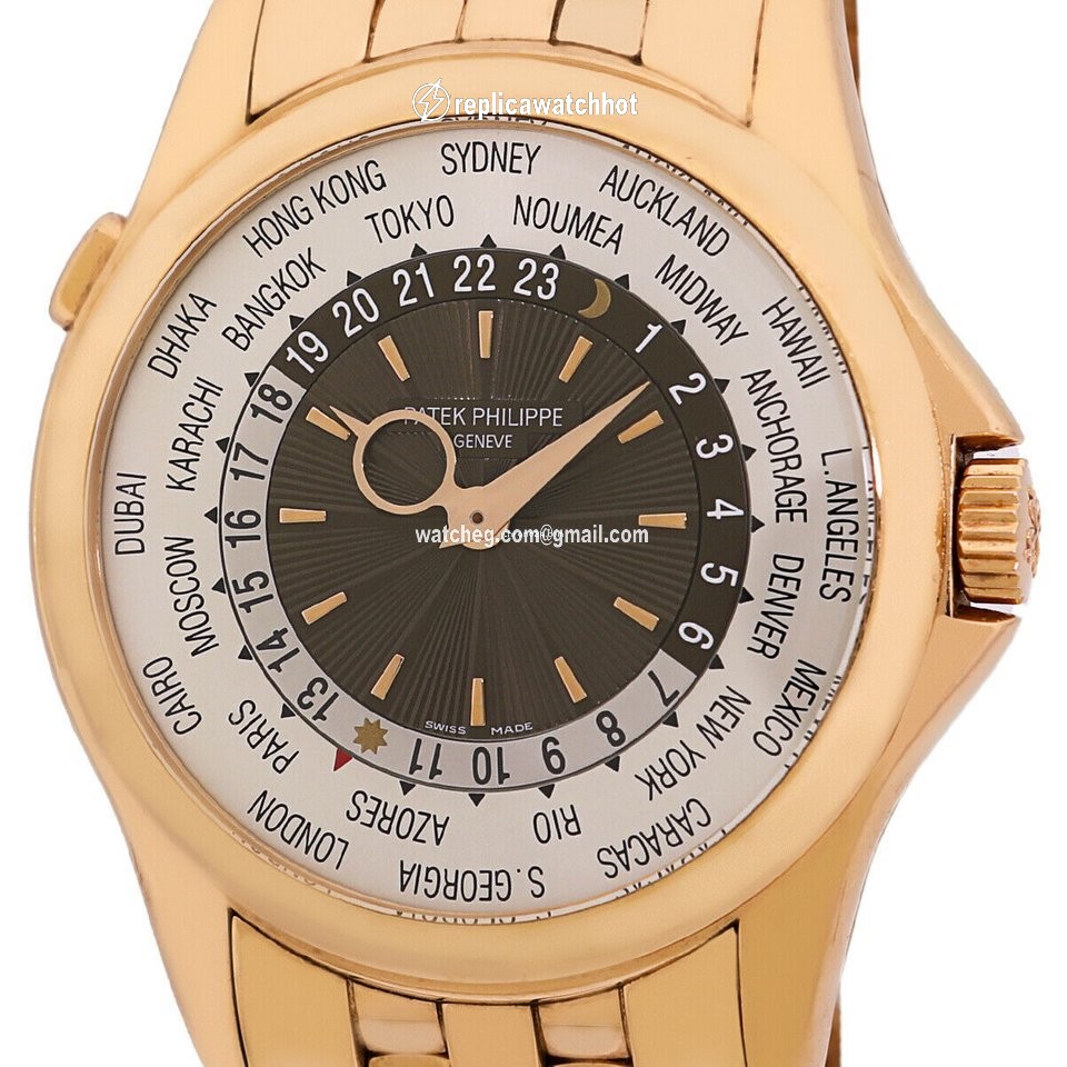 Patek Philippe World Time Mens watch Unisex Automatic Rose gold 5130 1R-001 2