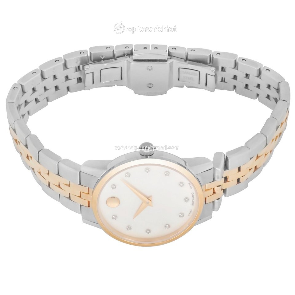 Movado Museum Womens watch Quartz Gold Steel 607209 2