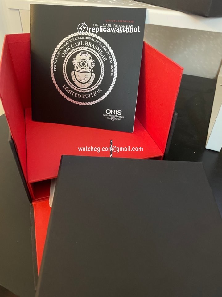 Oris Carl Brashear Mens watch Unisex Automatic Bronze 01 733 7720 3185-Set LS 2