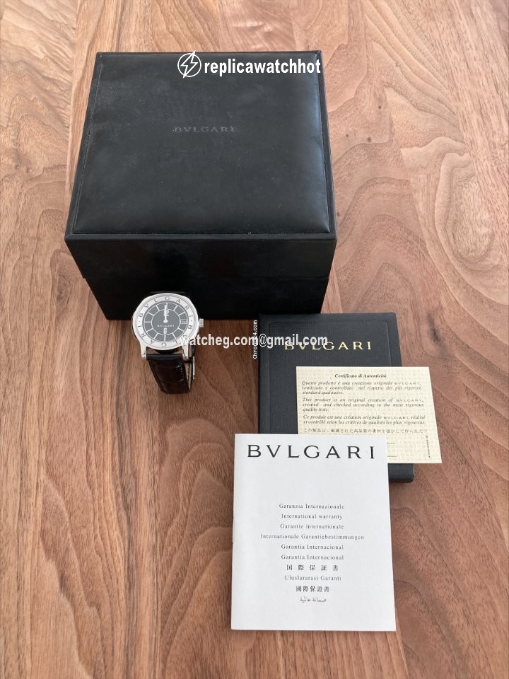 Bulgari Solotempo Mens watch Unisex Quartz Steel ST35S 2
