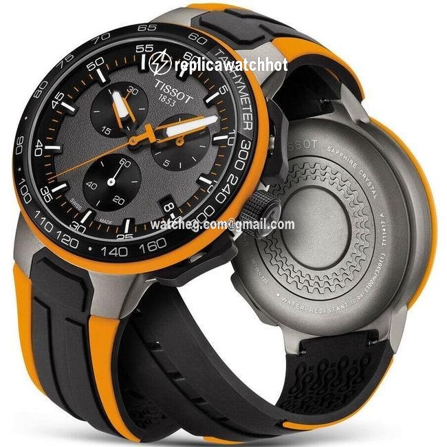 Tissot T-Race Cycling Mens watch Unisex Quartz Steel T111.417.37.441.04 2