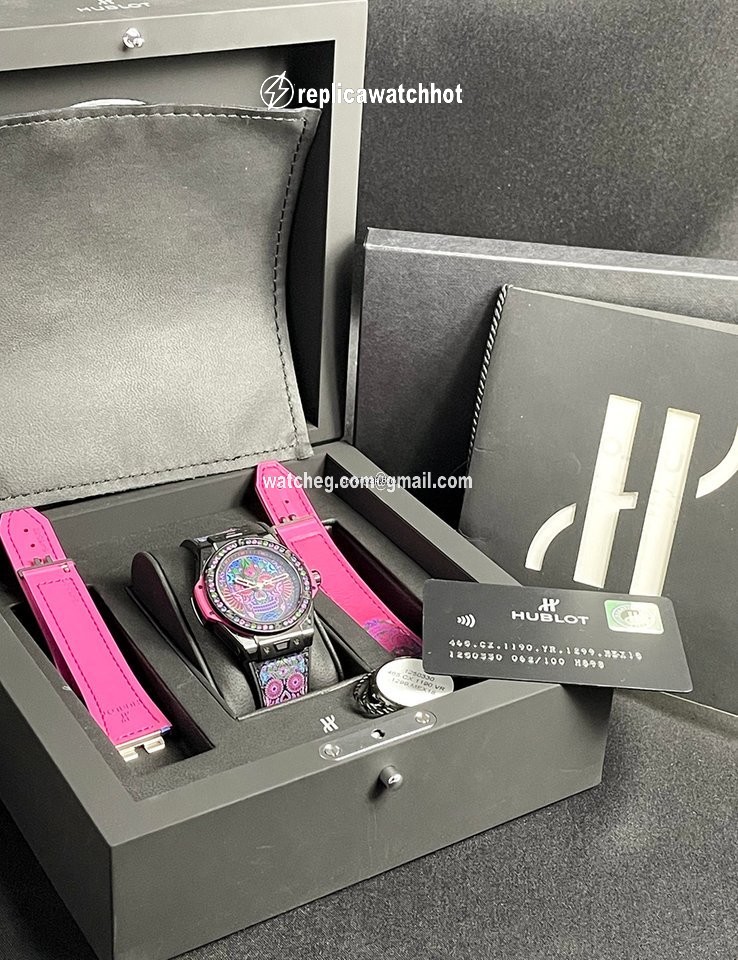 Hublot Big Bang Mens watch Unisex Automatic Ceramic 465.CX.1190.VR.1299.MEX18 2