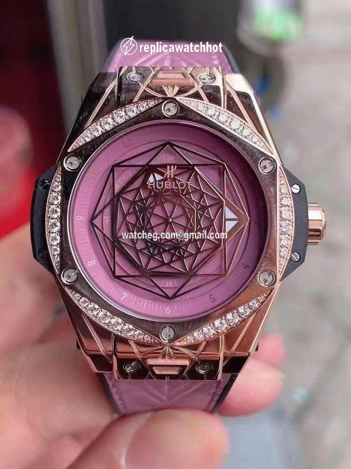 Hublot Big Bang Sang Bleu Mens watch Unisex Automatic Rose gold 465.OS.89P8.VR.1204.MXM20 2