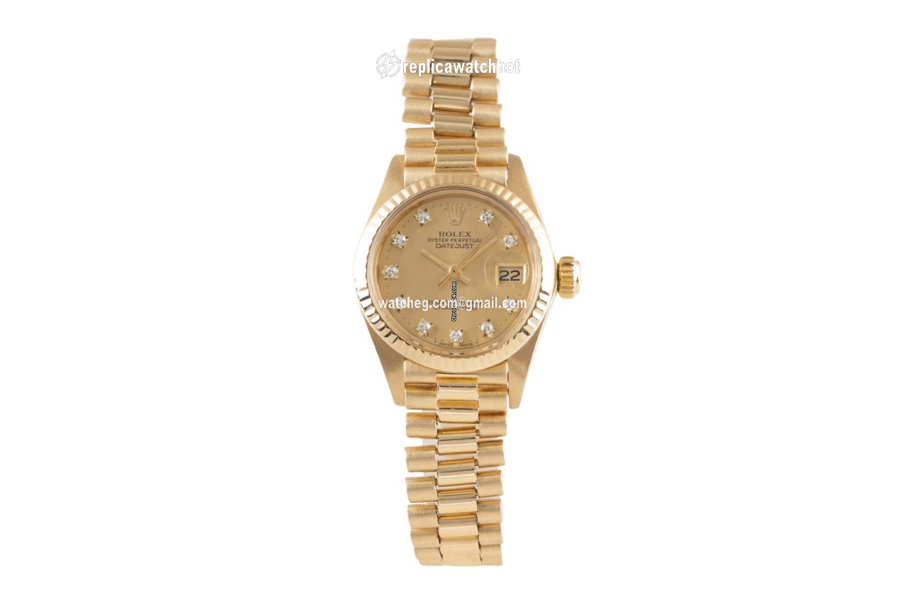 Rolex Lady-Datejust Womens watch Yellow gold Automatic 6917 2