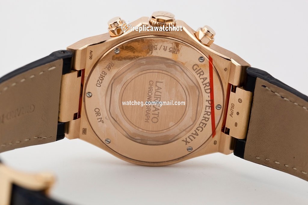 Girard Perregaux Laureato Mens watch Unisex Automatic Rose gold 81020-52-432-BB4A 2