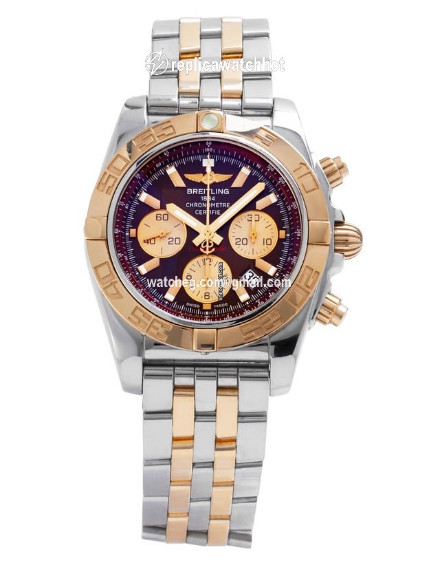 Breitling Chronomat 44 Mens watch Unisex Automatic Gold Steel CB011012.Q576.375C 2
