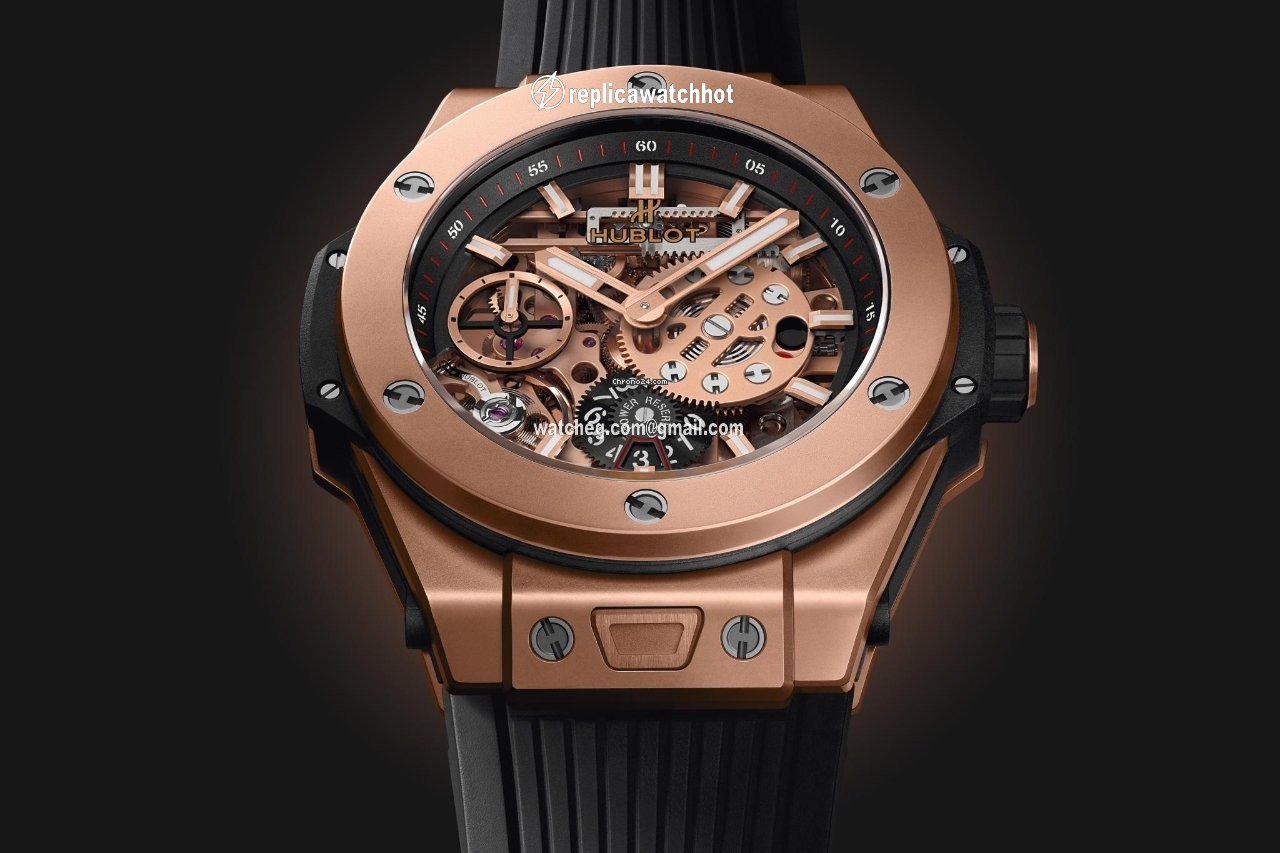 Hublot Big Bang Meca-10 Mens watch Unisex Manual winding Rose gold 414.OI.1123.RX 2
