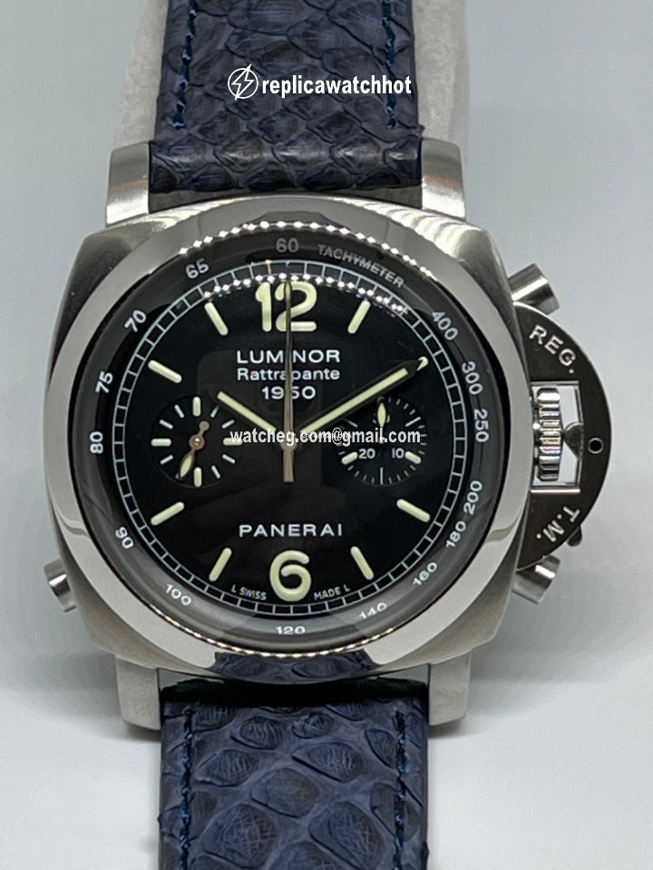 Panerai Luminor 1950 3 Days Chrono Flyback Mens watch Unisex Automatic Steel PAM 00213 2
