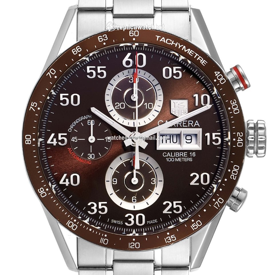 TAG Heuer Carrera Calibre 16 Mens watch Unisex Automatic Steel CV2A12.FC6236 2