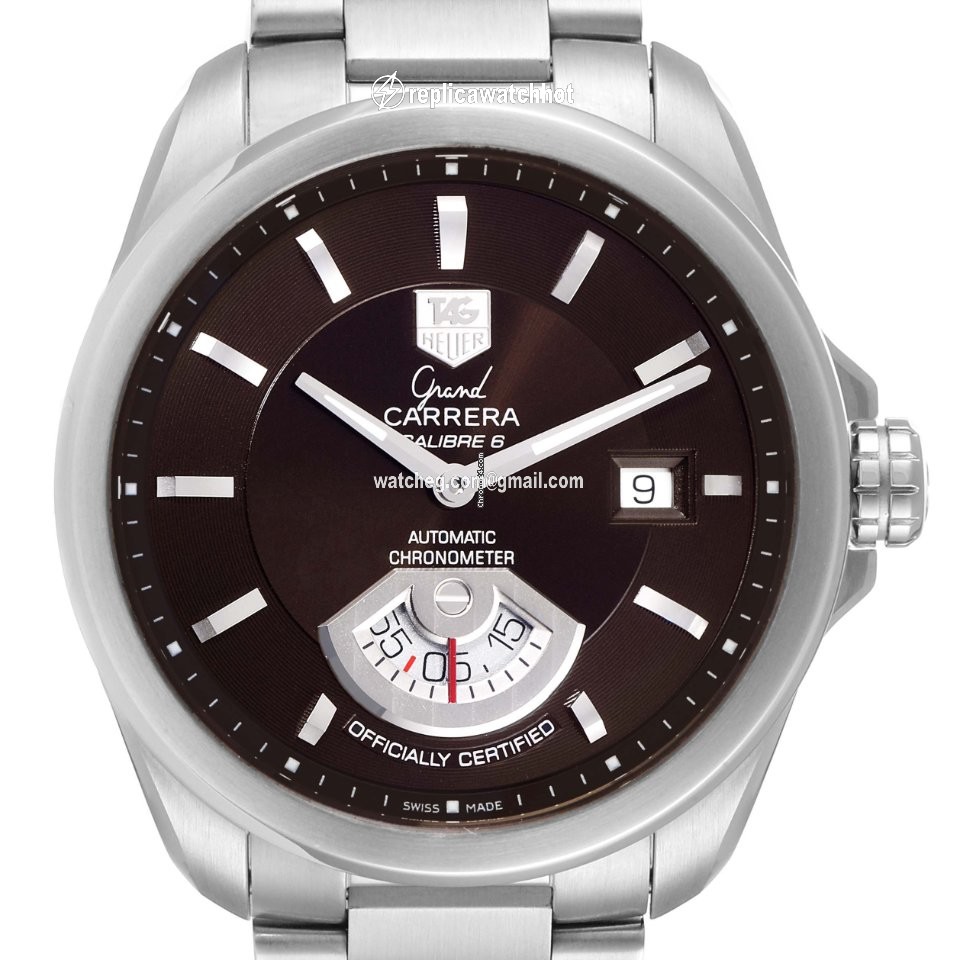 TAG Heuer Grand Carrera Mens watch Unisex Automatic Steel WAV511C.BA0900 2