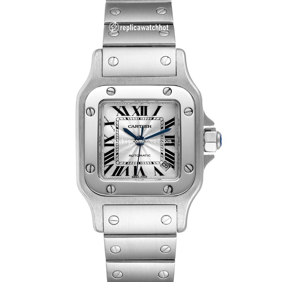 Cartier Santos Galbee Womens watch Automatic Steel W20044D6 2