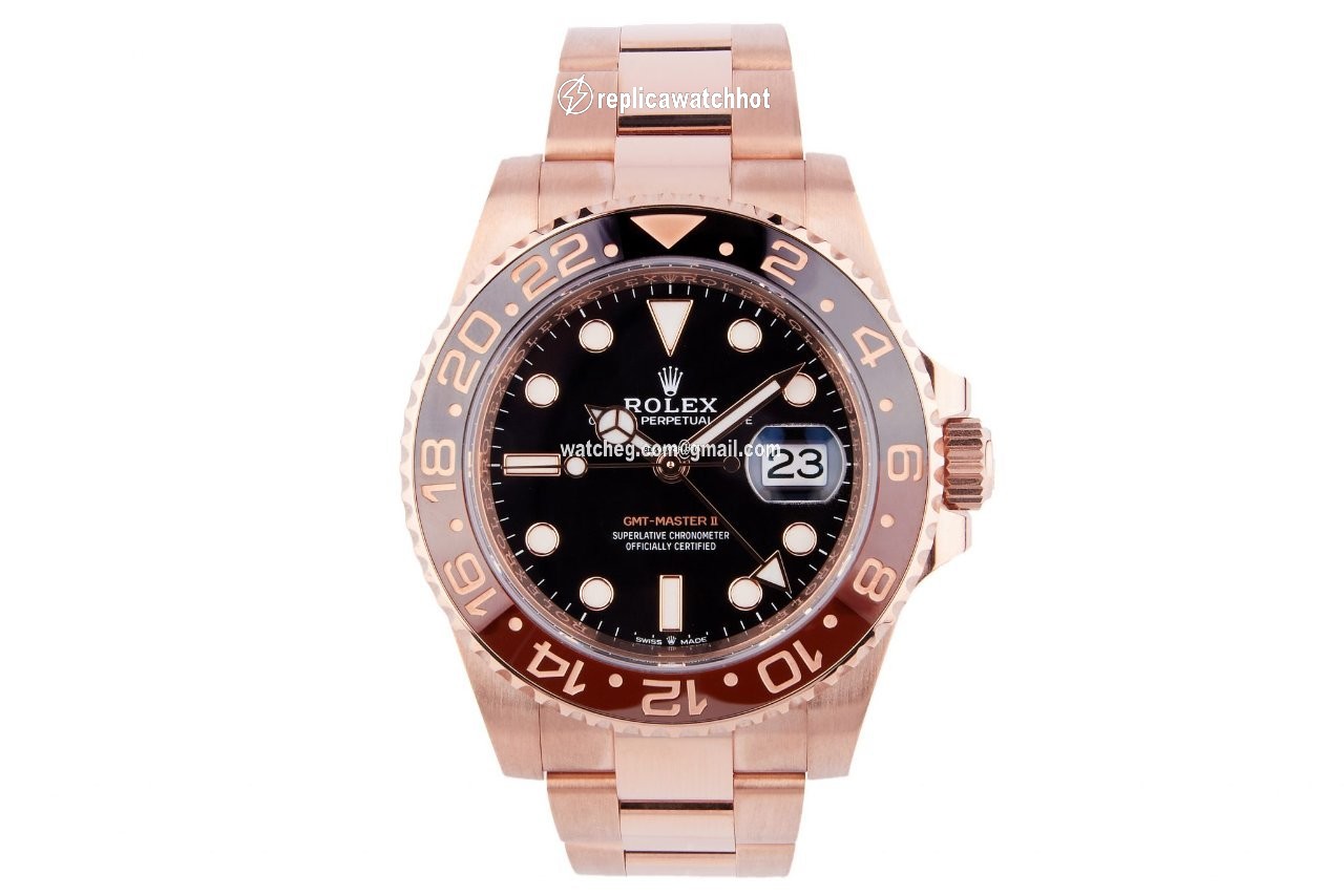 Rolex GMT-Master II Mens watch Unisex Rose gold Automatic 126715CHNR 2