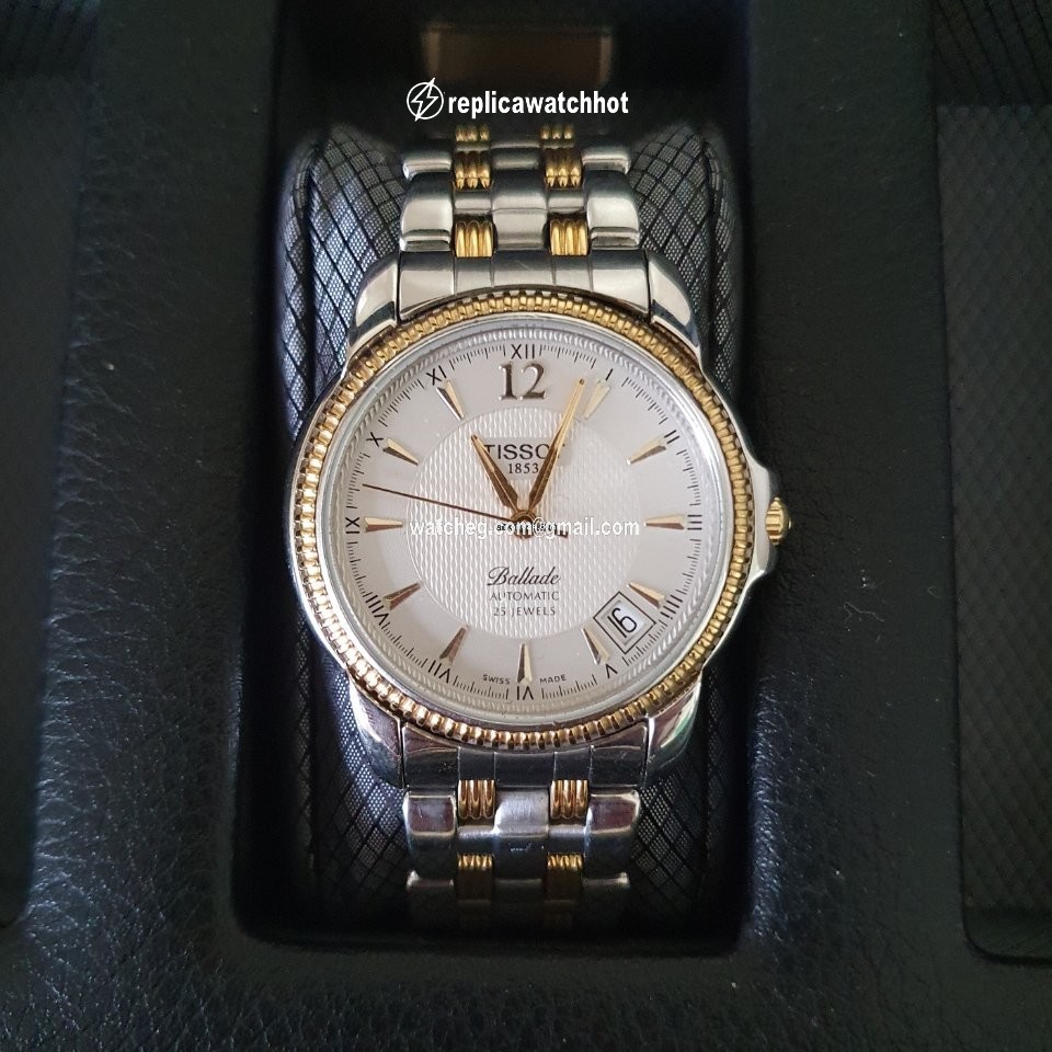 Tissot Ballade Powermatic 80 COSC Mens watch Unisex Automatic Gold Steel C279 379C 2
